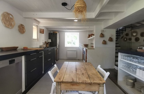 Grignan House | Idyllic Countryside Retreat with River Views and Pool