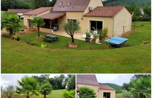 Vitrac House | Spacious Retreat Near Sarlat with Ocean and Lake Views