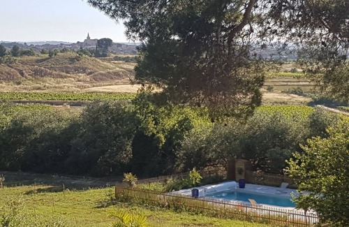 Ouveillan House | Relax in a Modern Retreat with Private Pool and Scenic Views