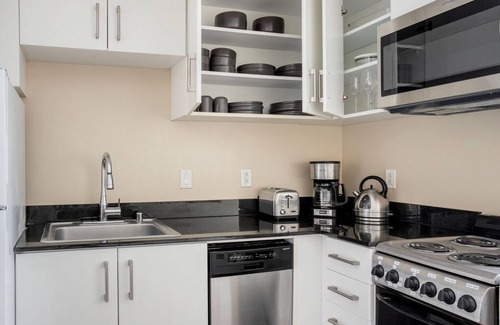 Rampart Village Apartment | Stylish Koreatown Studio with Pool & Gym, Steps from Metro