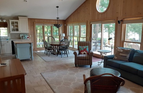 Traverse City Cottage | Idyllic Lake Leelanau Cottage with Ocean and Lake Views