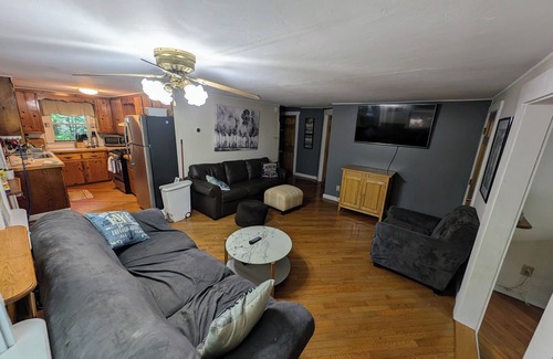Mount Sunapee House | Idyllic Lakeside Cabin with Dock & Ski Access Near Mt. Sunapee