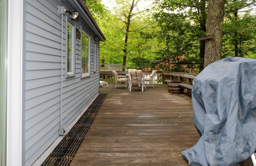 Mount Sunapee House | Idyllic Lakeside Cabin with Dock & Ski Access Near Mt. Sunapee