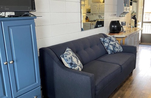 Laconia Apartment | Lakefront Studio Condo with Ocean and Lake Views