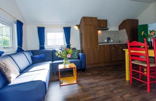 IJhorst Ski Chalet | Inviting Chalet with Pool in Scenic Holiday Park