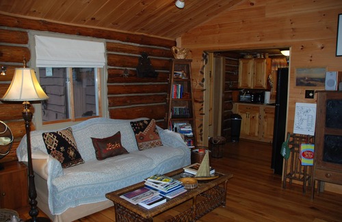 Bolton Landing Cabin | Idyllic Log Cabin with Lake Views and Top Guest Rating