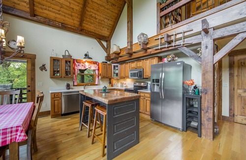 Brevard Cabin | Modern Cabin Retreat with Bike Storage & Pet-Friendly Comfort