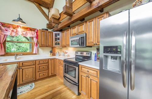 Brevard Cabin | Modern Cabin Retreat with Bike Storage & Pet-Friendly Comfort