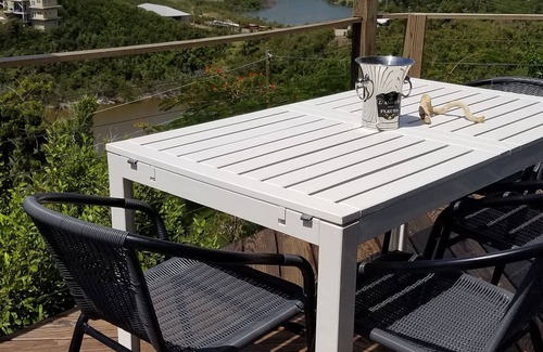 Hart Bay Cottage | Charming Moonsong Cottage One Bedroom in Chocolate Hole Offers Hot Tub & Views!