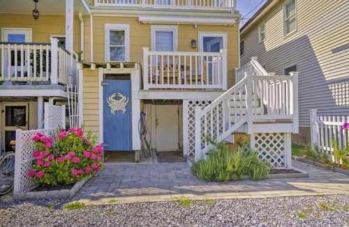 North End House | Seaside Retreat: Ocean City Townhome Steps from the Beach!