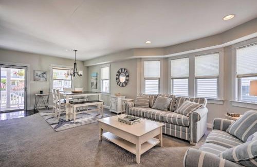 North End House | Seaside Retreat: Ocean City Townhome Steps from the Beach!