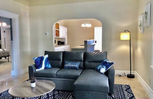 Wyandotte Apartment | Relaxing Retreat with Private Patio Near Detroit River