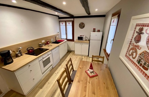 Kintzheim Cottage | Serene 3*** Gite on the Wine Route with Garden Access