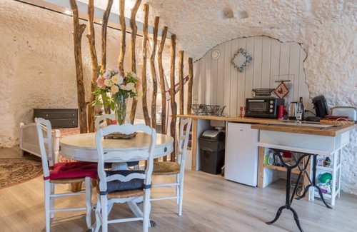 Noizay Cottage | Exceptional Troglodyte Residence with Pool & Spa Amenities