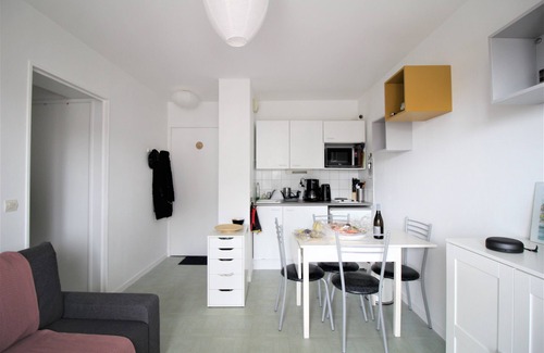 Cabourg Apartment | Ideal Resort Steps from the Beach with Ocean View & Spa