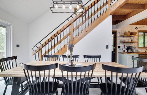 Hamlin Ski Chalet | Exceptional Hideout Retreat with Lake View & Spa Amenities