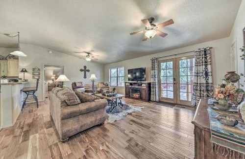 Ruidoso House | Stunning Ruidoso Home with Deck and Scenic Views!