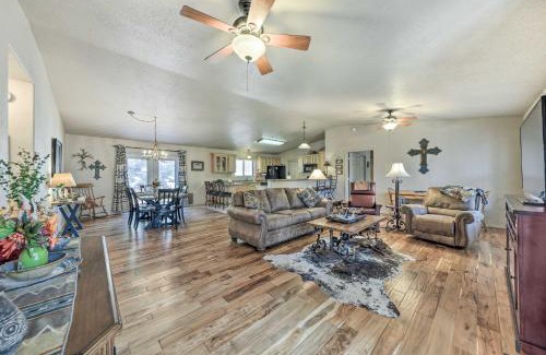 Ruidoso House | Stunning Ruidoso Home with Deck and Scenic Views!