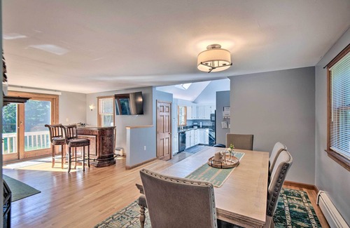 Saco House | Inviting Saco Home with Ocean View Deck, 5 Mi to Beach