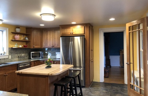 Sandy Point House | Idyllic Sandy Point Home with Ocean View & Family Amenities