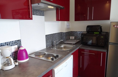 Arc-2000 Apartment | Cozy Studio Les Arcs 2000 with Kitchen & Pet-Friendly Perks