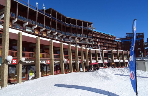 Arc-2000 Apartment | Cozy Studio Les Arcs 2000 with Kitchen & Pet-Friendly Perks