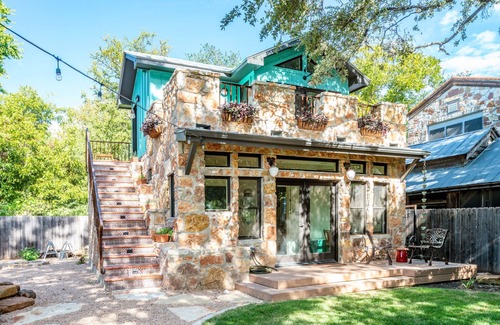 Zilker Cottage | Cozy Stone Cottage Steps from Nature and Local Shops