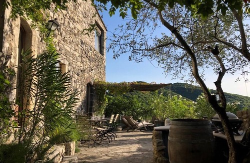 Saint-Thome House | Serene Stone House with Heated Pool & Breathtaking Views