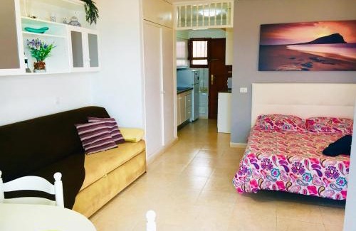 San Marcos Apartment | Cozy San Marcos Studio with Pool and Sea View