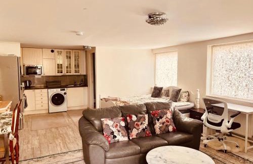 Sollentuna Apartment | Cozy Studio Flat in Sollentuna with Child-Friendly Amenities