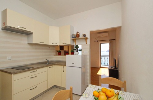 Baska Apartment | Beautiful Studio for Two with Balcony & Ocean View