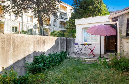 Boutonnet Apartment | Cozy Montpellier Studio with Garden and Ocean Views