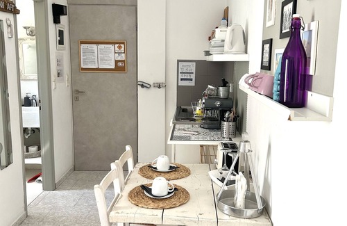 Paros Apartment | Scenic Studio with Terrace, Steps from Livadia Beach