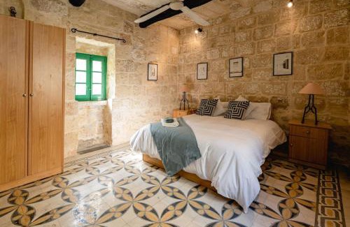 Xewkija Villa | Historic Farmhouse Retreat with Pool & Ocean Views