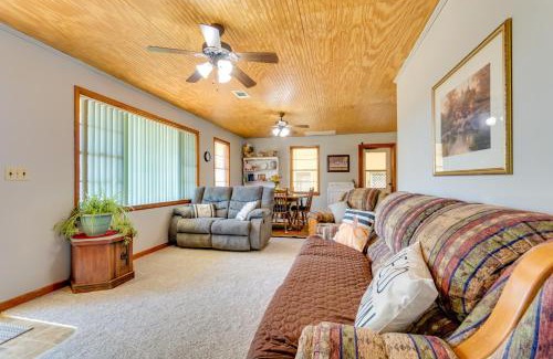 Subiaco House | Pet-Friendly Subiaco Getaway by the Arkansas River
