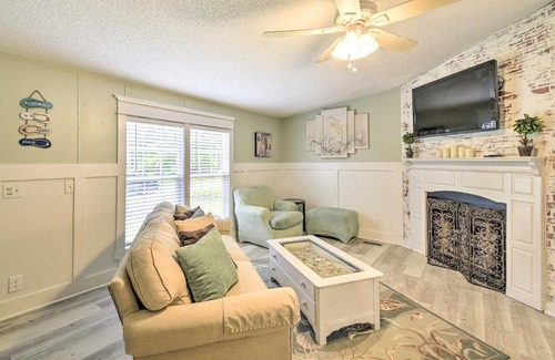 Supply House | Delightful Supply Home Steps from Holden Beach, Pet-Friendly!