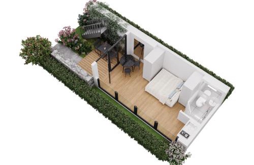 Lucerne House | Serene Garden Retreat for Two with Family-Friendly Amenities