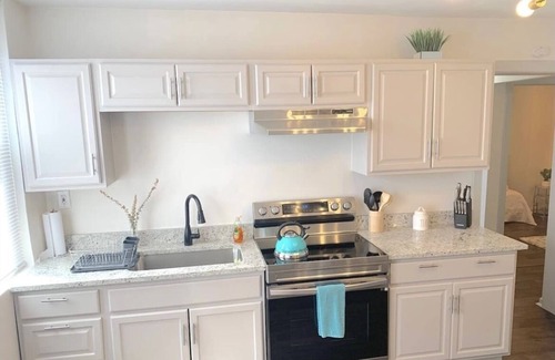 St. Louis House | Inviting Tudor Home near STL with Pet-Friendly Amenities