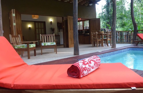 Chiguata Ski Chalet | Lovely Villa Steps from the Beach with Pool & Spa Amenities