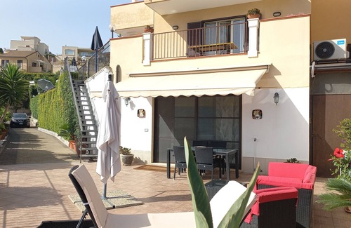 Taormina Apartment | Serene Villa with Oceanfront View & Private Pool Retreat
