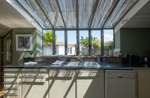 Sainte-Marie-de-Re House | Idyllic Villa Nestled in a Floral Oasis with Ocean Views