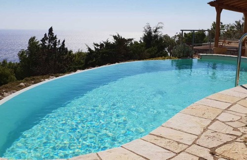 Gagliano del Capo Villa | Serene Villa with Ocean View & Infinity Pool Retreat