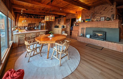 Oak Harbor House | Serene Water View Retreat with Deck and Wood-Burning Fireplace