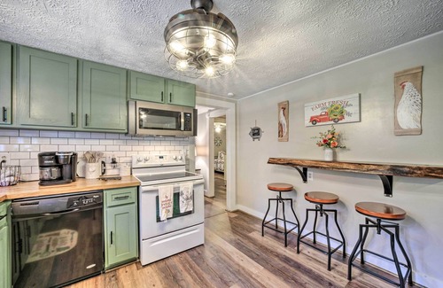 Waynesville Cottage | Beautiful Waynesville Cottage with Spa, Near Main St