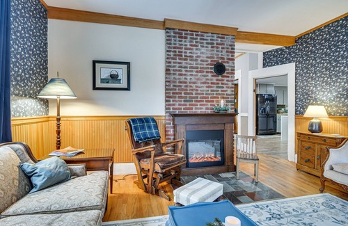 Dryden House | Exceptional Wilton Vacation Rental with Fire Pit & Spa