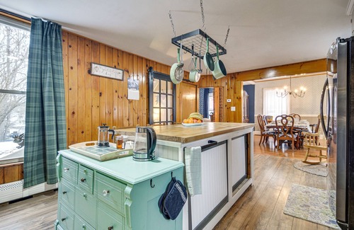 Dryden House | Exceptional Wilton Vacation Rental with Fire Pit & Spa