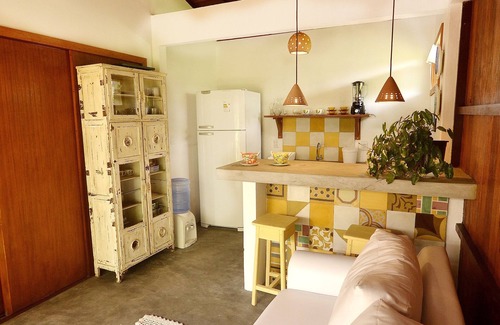Barra Grande House | Escape to the Yellow Bungalow on Algodões Beach Today