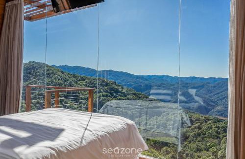 Anitapolis House | Charmosa cabana na serra c/jacuzzi VST014