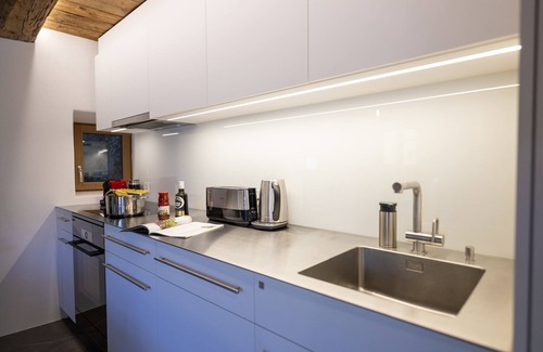 Engadin Scoul Apartment | Chasa Bijou: Cozy 3-Room Retreat in Quiet Mountain Village