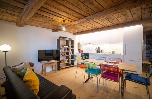 Engadin Scoul Apartment | Chasa Bijou: Cozy 3-Room Retreat in Quiet Mountain Village